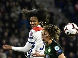 Le Sommer and Renard give holders Lyon first-leg edge over Wolfsburg