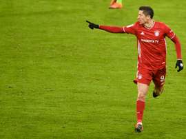 Encore un record pour Lewandowski. afp