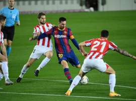 Barcelona se vinga do Athletic e assume a vice-liderança de LaLiga. AFP