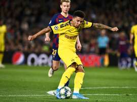 O 'novo Sancho' que despertou o interesse do United. AFP