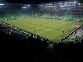 Ferencvaros have been fined and forced to close a section of their stadium. AFP