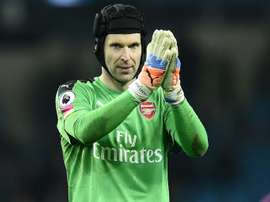Goleiro do Arsenal Cech. AFP