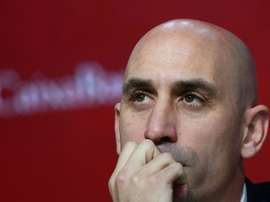 Rubiales re-elected Spanish football association president. AFP