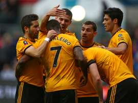 Ivan Cavaleiro scored the only goal of the game away to Bristol City. AFP