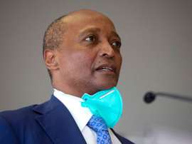 Patrice Motsepe has delivered his manifesto for CAF presidency. AFP