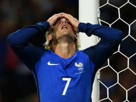 Griezmann elogiou a atitude dos jogadores luxemburgueses. AFP