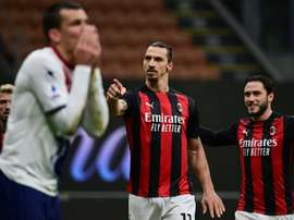 Ibrahimovic sendo Ibrahimovic. AFP