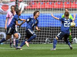 Japan edged out Scotland on Friday. AFP
