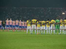 The Indian Super League final will take place behind closed doors. AFP
