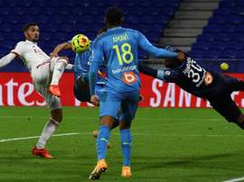 Les compos officielles du match de Ligue 1 entre Marseille et Lyon. AFP