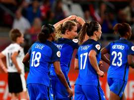 Francia empató contra Austria en la segunda jornada de la Eurocopa Femenina. AFP