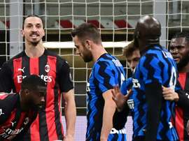 Zlatan Ibrahimovic en dit plus sur son altercation avec Lukaku. afp