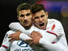 Bruno Guimarães regrette la fin de la saison en Ligue 1. AFP