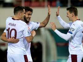 Foot: la Suisse et le Danemark qualifiés pour l'Euro-2020. AFP