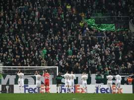 Les supporteurs de foot de retour au stade en Hongrie. AFP
