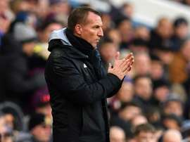 Brendan Rodgers, Leicester City boss, speaks about the January transfer window. AFP