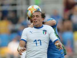 La Juventus voudrait faire confiance à Luca Pellegrini. AFP