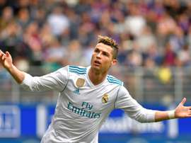 Cristiano a marqué un quadruplé. AFP