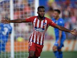 Lemar a brillé en Liga. AFP