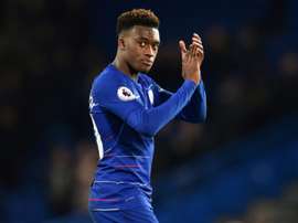 O Chelsea trabalha na renovação de Hudson-Odoi. AFP