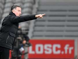Galtier face à l'OM. afp