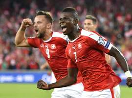 Embolo is thought to be a target for Pep Guardiola's side. AFP