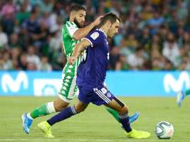 Le Betis s'est incliné face à Valladolid. AFP