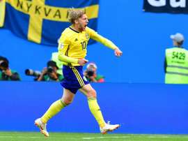 Forsberg intéresse Everton. AFP
