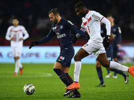 Jesé Rodríguez no ha entrado en la lista del PSG para la Champions. AFP/Archivo