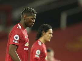 Ole Gunnar Solskjaer évoque les cas Edinson Cavani et Paul Pogba. afp