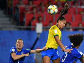 La France jouera contre le Brésil. AFP