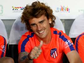 Griezmann foi convidado por duas equipes da terceira divisão espanhola. AFP