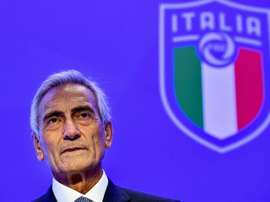 Gravina said September and October could be used to complete Serie A. AFP