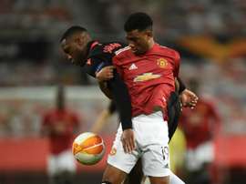 Man Utd and Real Sociedad played out an exciting 0-0 draw in Manchester. AFP