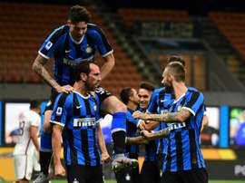 El Inter toma aire a costa del Torino. AFP
