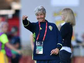 Pia Sundhage en juillet 2017. AFP