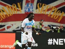 Gomis : Être l'attaquant de l'OM, ce n'est pas simple. afp