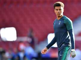 Dele Alli titulaire pour la deuxième fois de la saison en Premier League. AFP