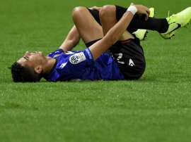 Encore une blessure pour Youcef Atal. AFP