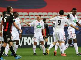 Monaco se qualifie facilement à Nice. AFP
