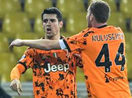Luca Toni rasgou elogios a Morata. AFP