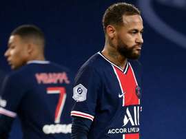 PSG cogita não colocar Neymar contra o Barça. AFP