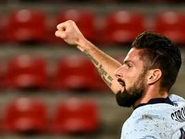 Olivier Giroud está na mira do Inter Miami. AFP