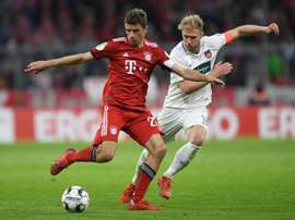 Match fou du Bayern Munich. AFP