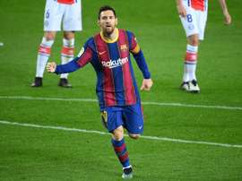 Franco Jara would love to see Lionel Messi in the USA. AFP