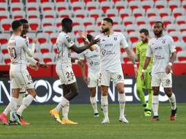 Metz fait plonger Nice et se rapproche de l'Europe. AFP