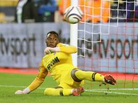 Loïc Badiashile file en Espagne. AFP