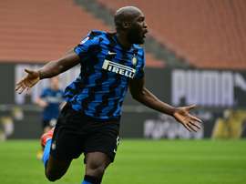 Romelu Lukaku, artilheiro velocista da Inter de Milão. AFP