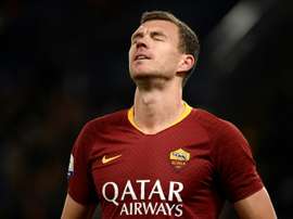 Edin Dzeko a marqué un doublé. AFP