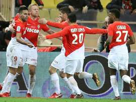 O Monaco bateu o Metz pela liga francesa. AFP